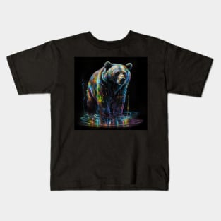 Rainbow Bear Kids T-Shirt